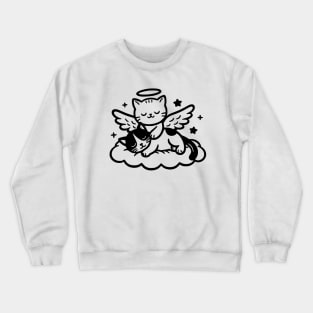 Sleep peacefully my cat Crewneck Sweatshirt